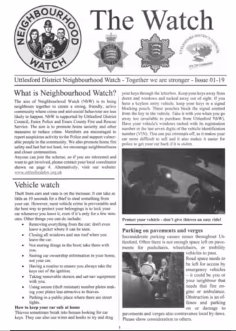 The Watch magazine cover